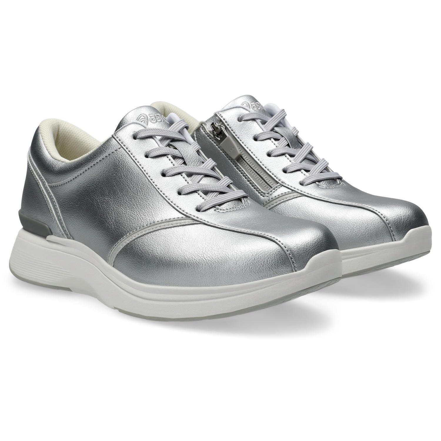 [Wellness Walker] Walking Shoes ASICS Walking Features MCCS to Reduce Knee Strain Needs Up 1242A021 Women's Silver 020 23.5 cm