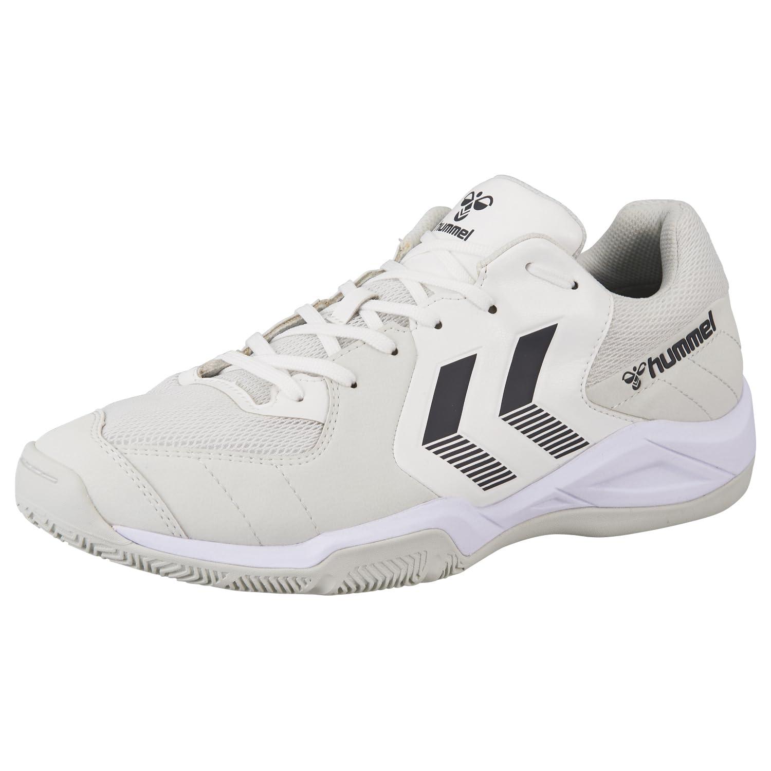 Hummel Handball Shoes Indoor Shooter 6 White × Gray (1092) 25.0 cm