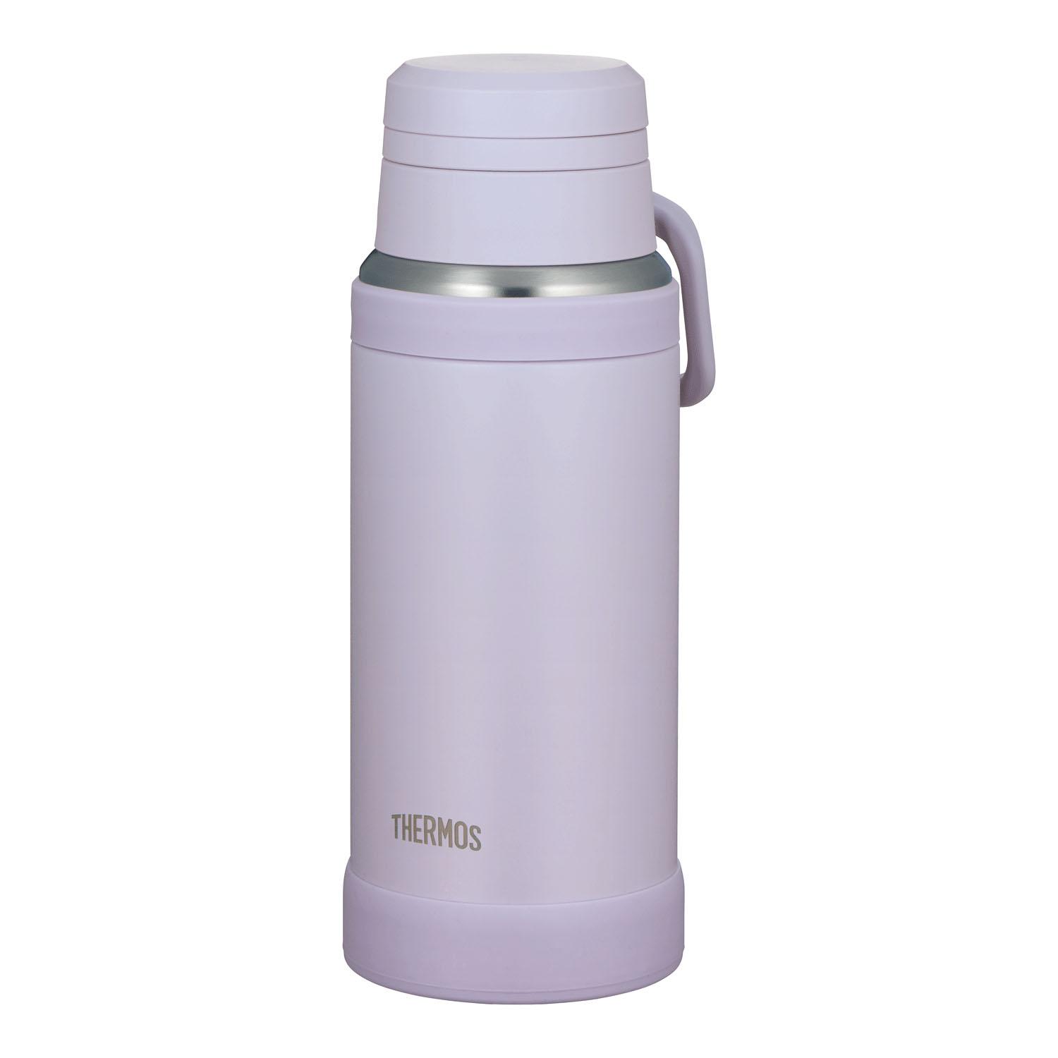 THERMOS Vacuum Insulated Travel Mug 750ml Light Purple Convenient carry loop for portability Fluid-Tech structure for smooth drinking JOY-750 LPL