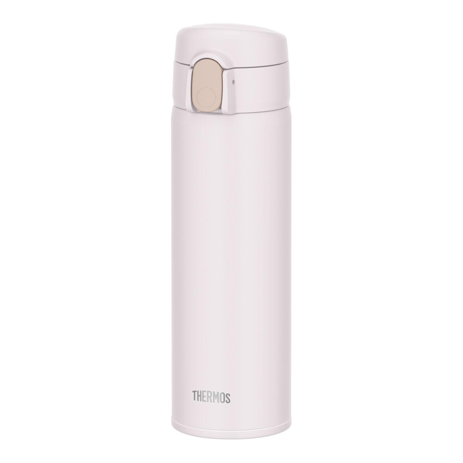 THERMOS Vacuum Insulated Straw Bottle 510ml White (For Cold Drinks Only) FKA-500 WH