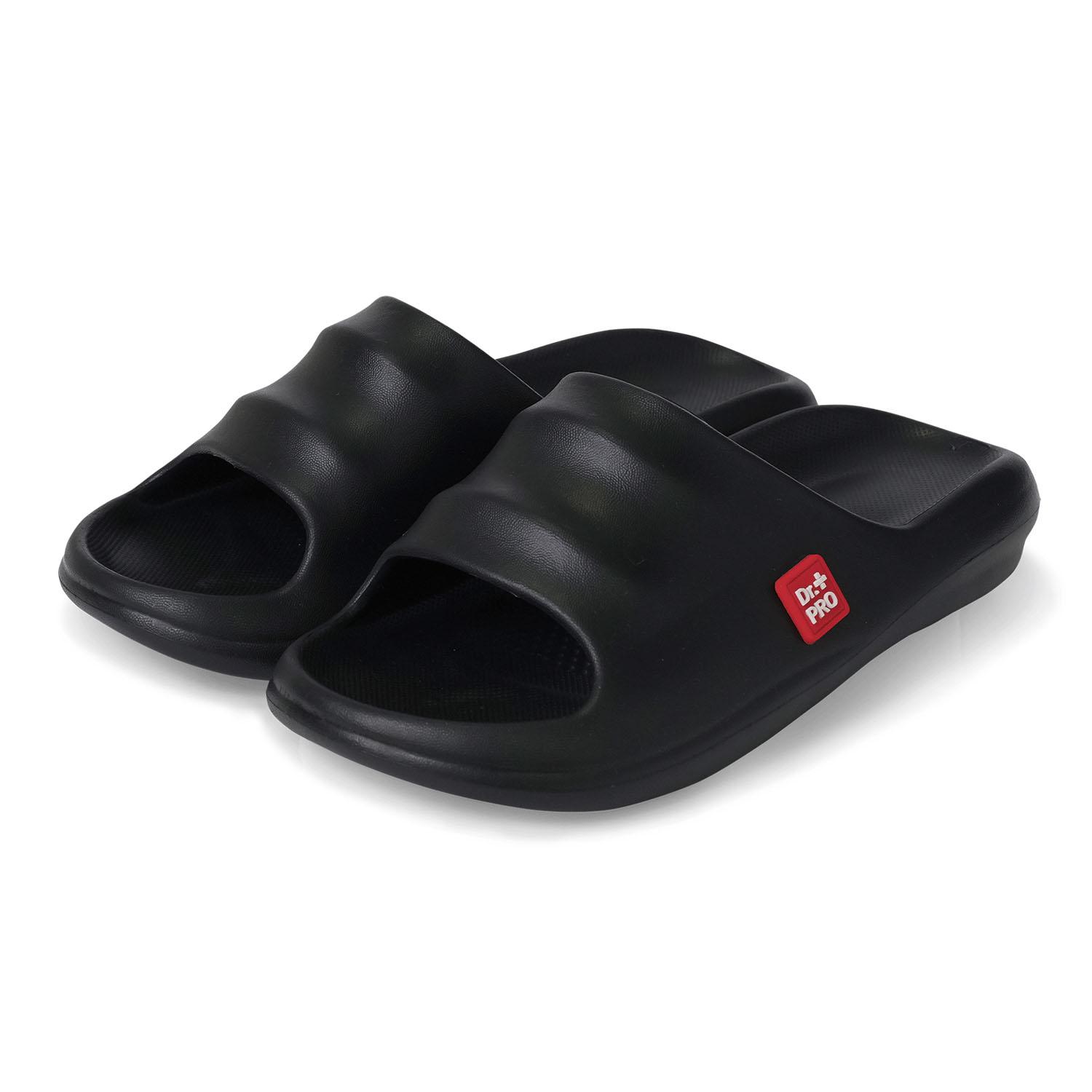 Dr. PRO Fit Sandals for Steady Walking - Black - M