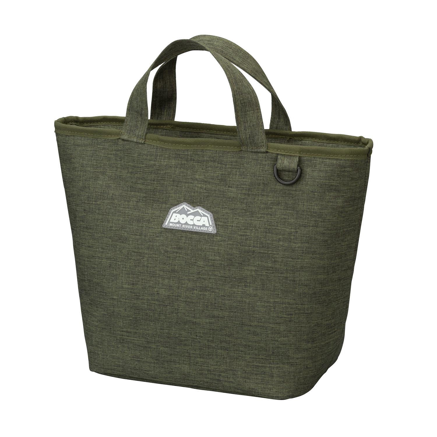 CB Japan Insulated Lunch Bag Capacity 8L Aluminum Lining Insulated Design Ash Gray Insulated Lunch Tote BOCCA