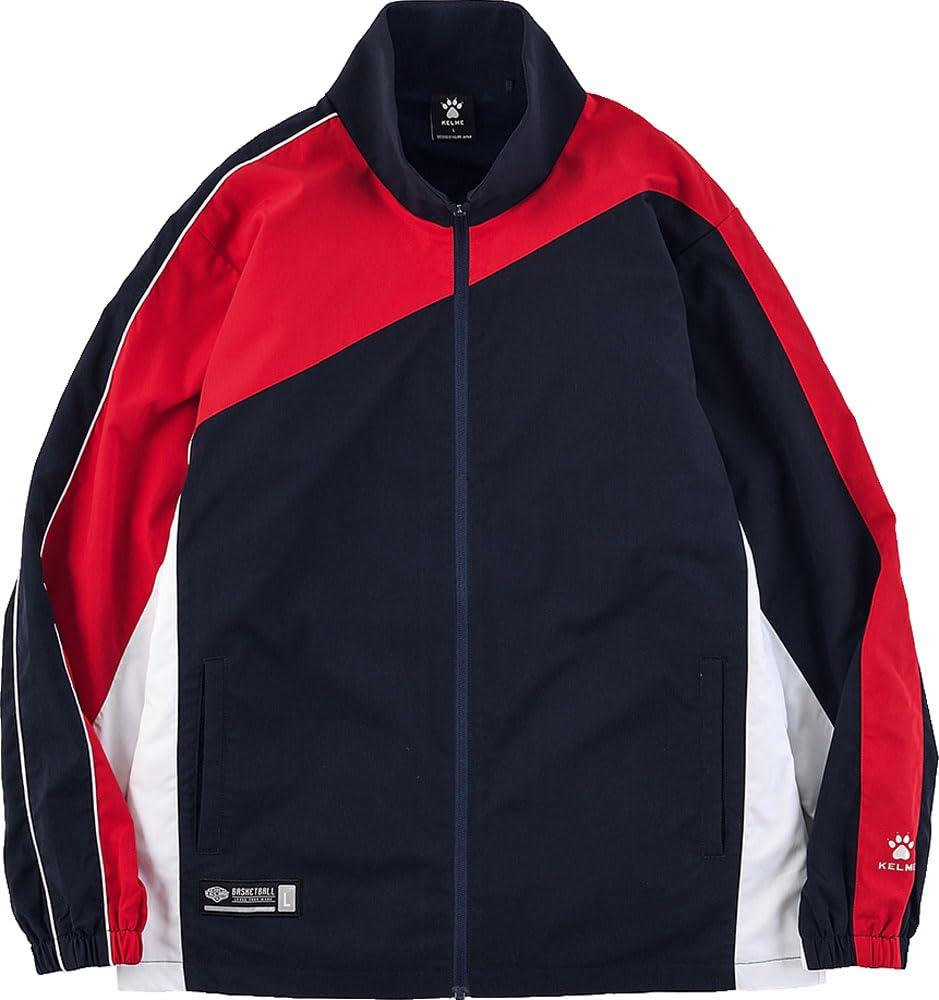 [Kelme] Basketball Jersey Panel-Woven Warm Jacket Navy