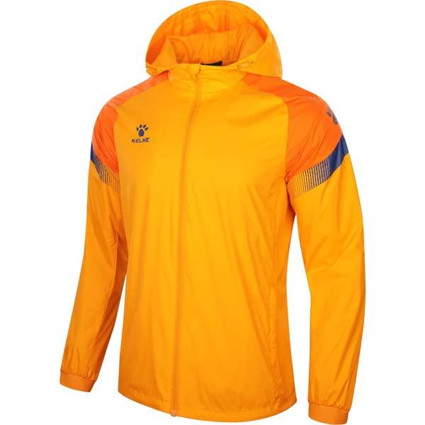 KELME Soccer/Futsal Training Nylon Jacket 8061WT1005807 Bright Orange M