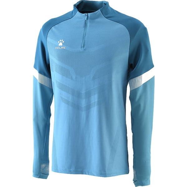 KELME Half-Zip Training Jacket Soccer/Futsal Wear (Men's Uni) (8061TT1007) (4021) Turquoise M