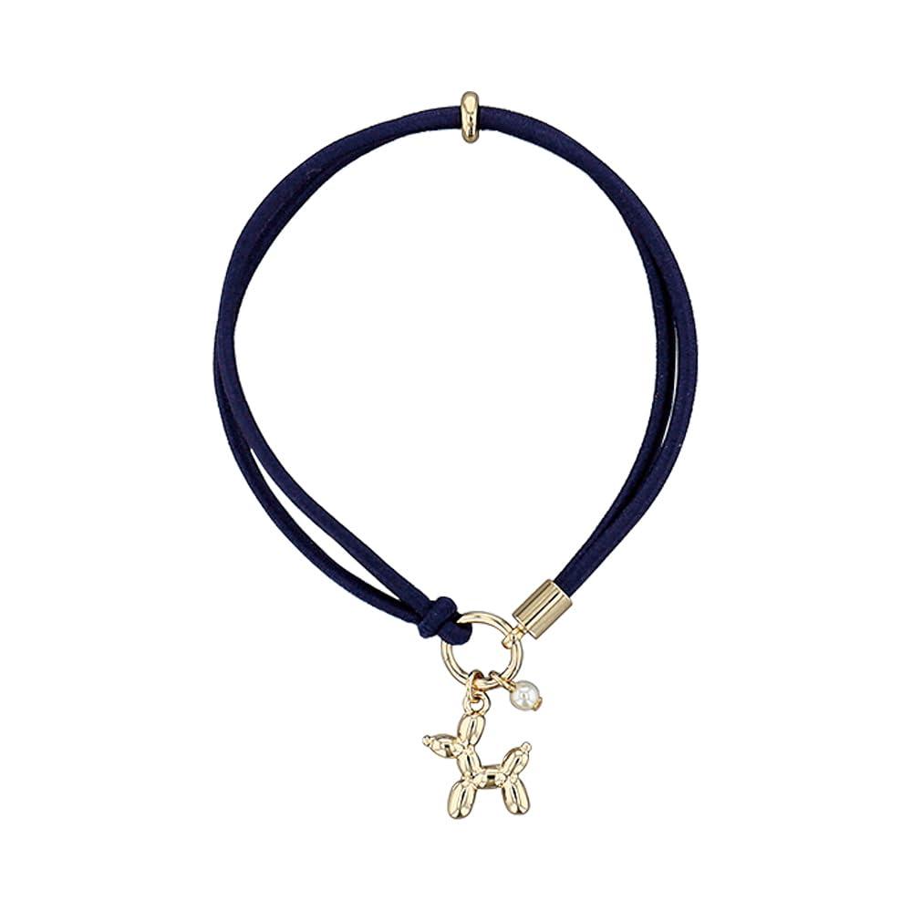 Anti-Static Hair Bracelet Dog Gold