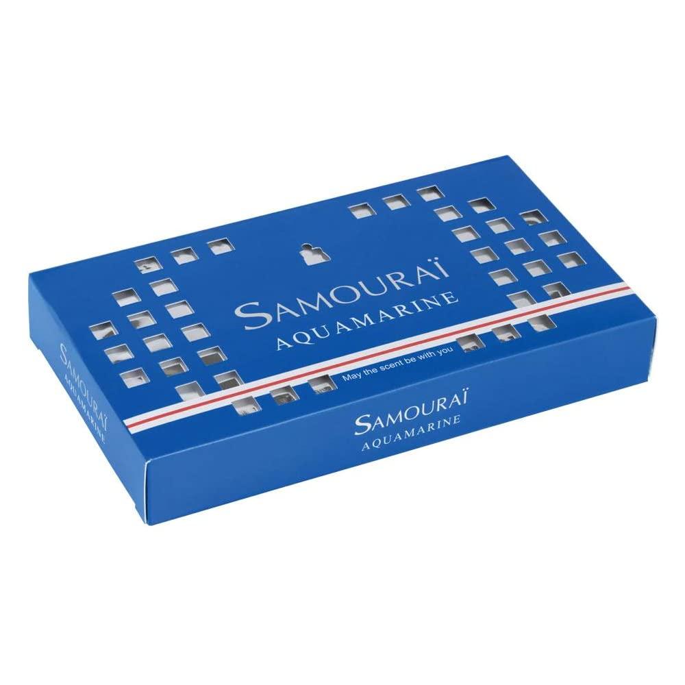 SPR Japan Air Freshener Samurai Aquamarine Fragrance Box Gel Sheet Under Samurai Aquamarine Scent SAMOURAI 23190