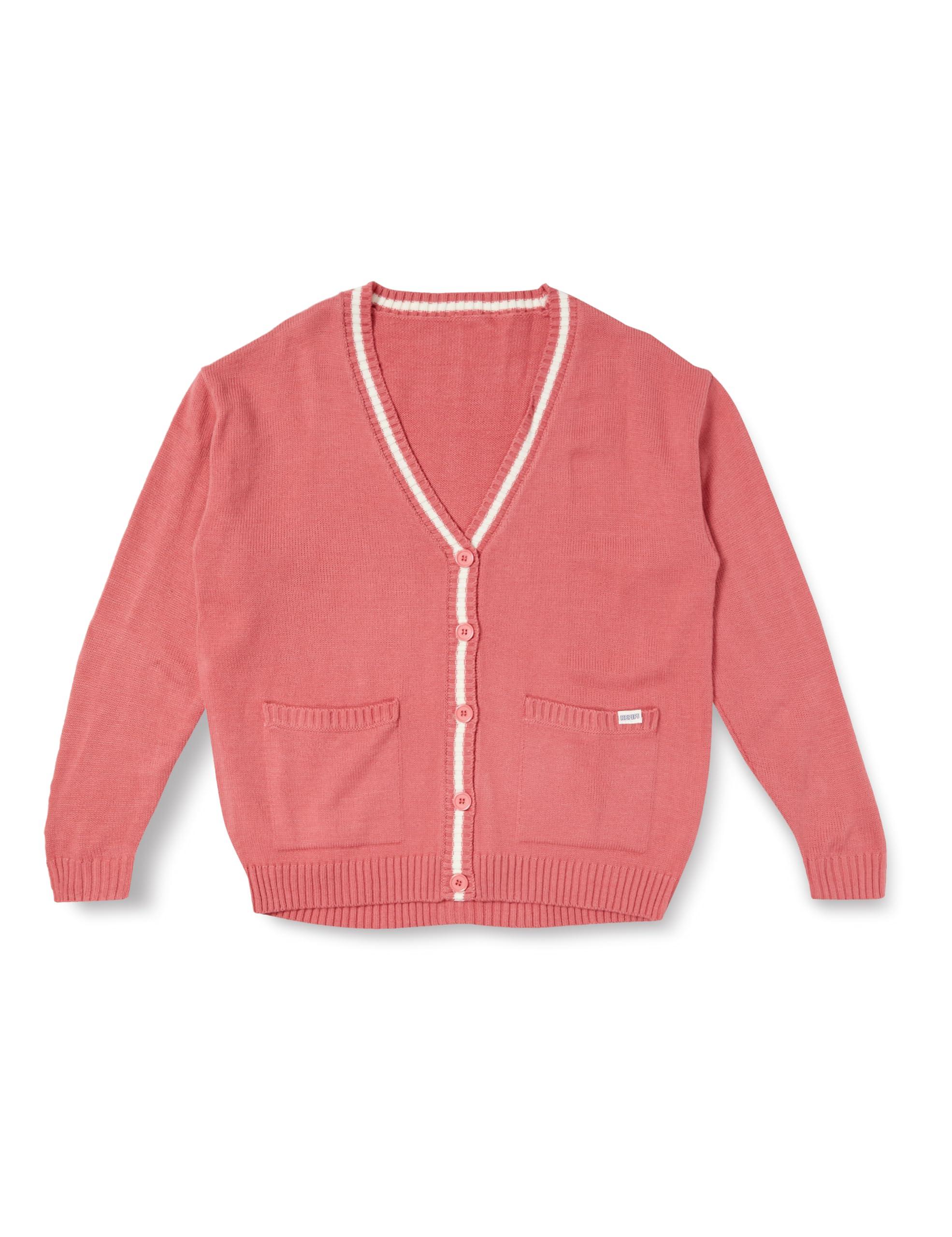 [Repipi Armario] Color Cardigan Loose Silhouette School 142825 Girls Pink 140