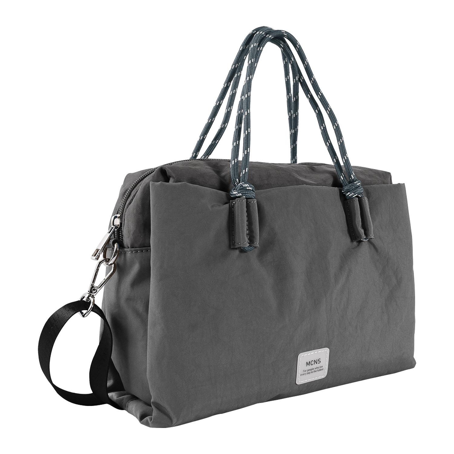 MACARONIC STYLE Nylon Paracord 2-Way Bag Dark Gray