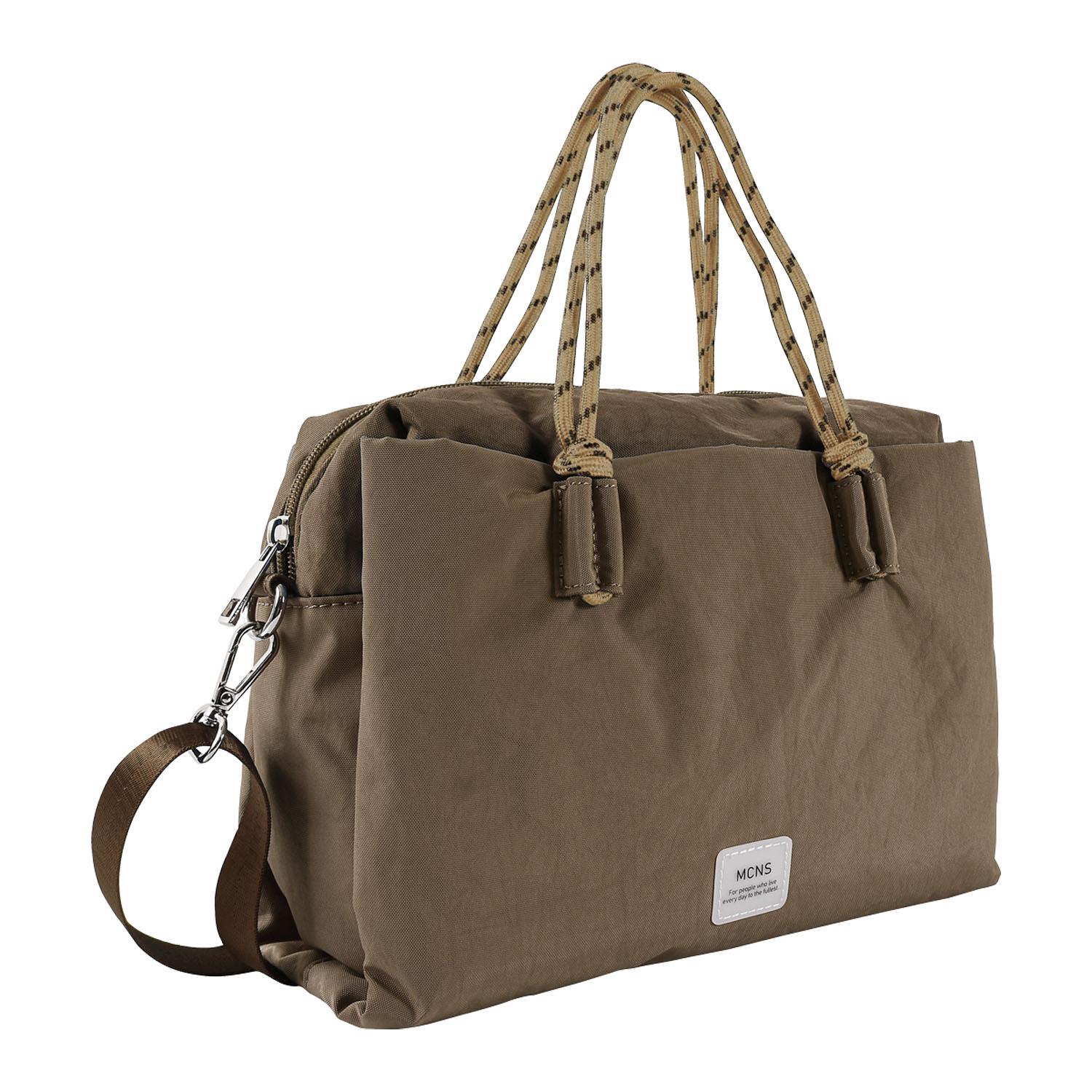 MACARONIC STYLE Nylon Paracord 2-Way Bag - Greige