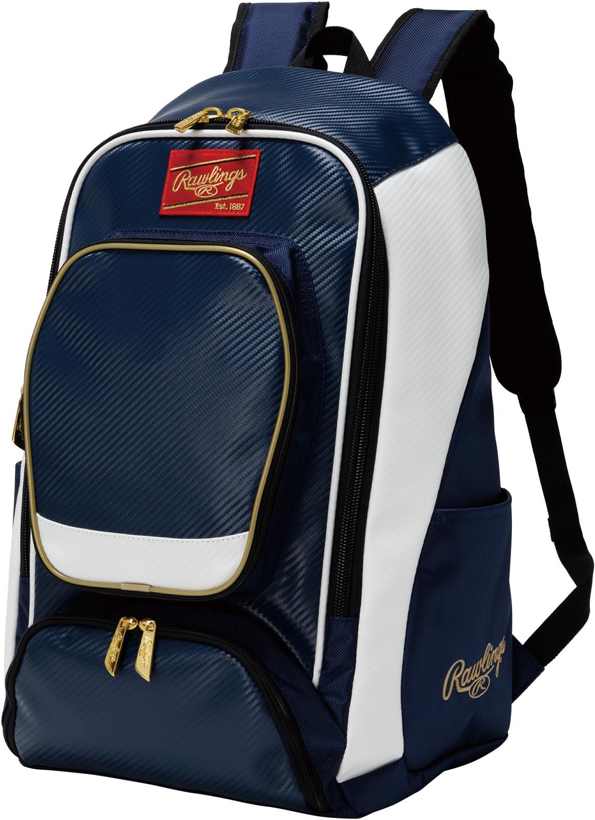 [Rawlings] Backpack EBP13S10 Navy/White W34×H54×D21cm