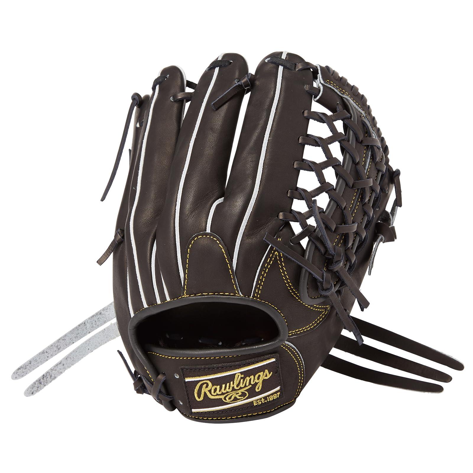 Rawlings Baseball Hardball High School Baseball Beginner Model Youth Glove HOH Utility GH4HUN55FS Black Size 11.75 ※Left-handed (worn on right hand)