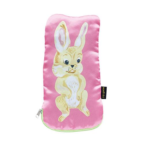 Nathalie Lete Satin Pouch Rabbit