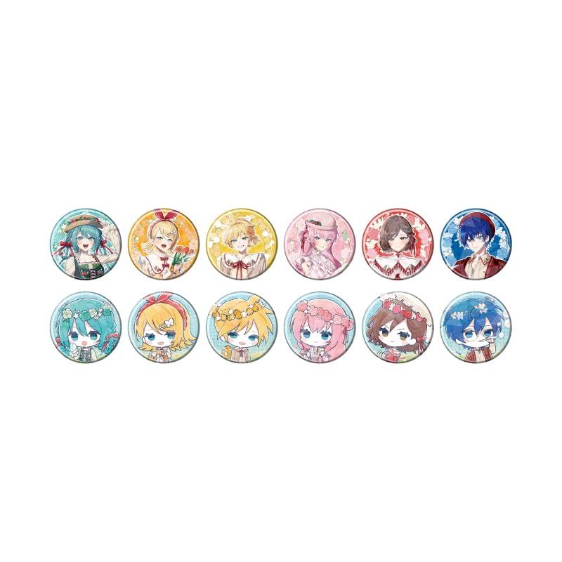 Hologram Pin Badge (57mm) Piapro Characters 02 Picnic Ver. 1 BOX (12 pieces)