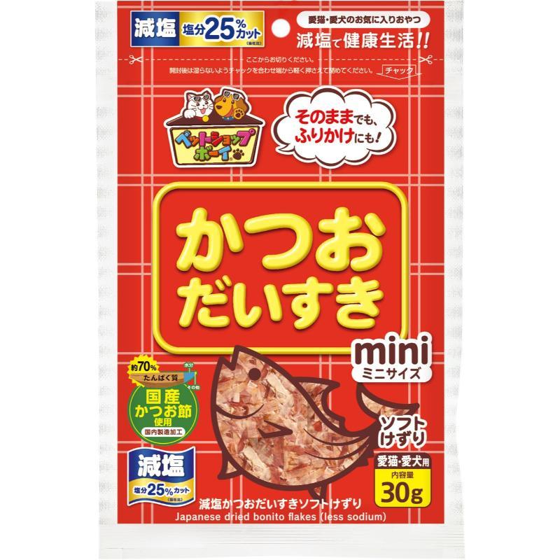Reduced-Salt Bonito Flavor Soft Mini 30g