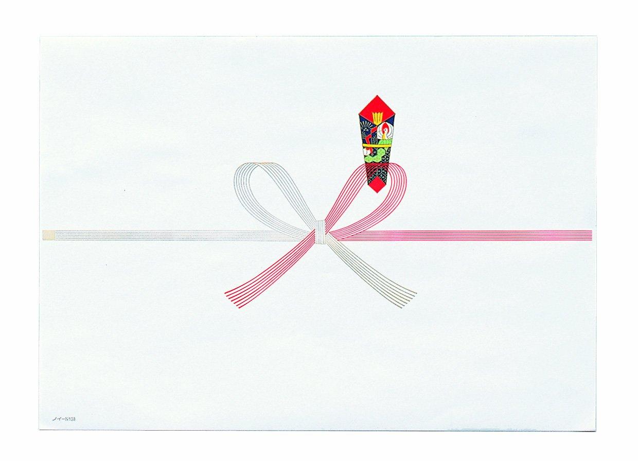 Maruai Gift Wrapping Paper Celebration Butterfly Knot Thick A5 100 Sheets NOI-N1A5