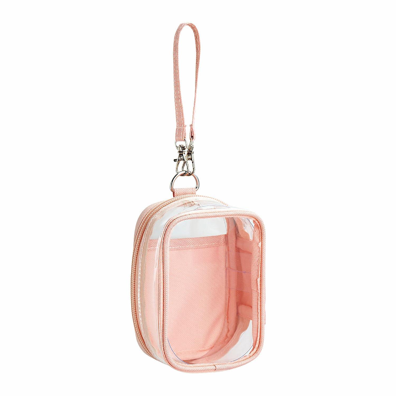 Rihitorabu myfa Fan Activity Plush Decoration Box Pouch Mini Sherbet Pink A3305-12