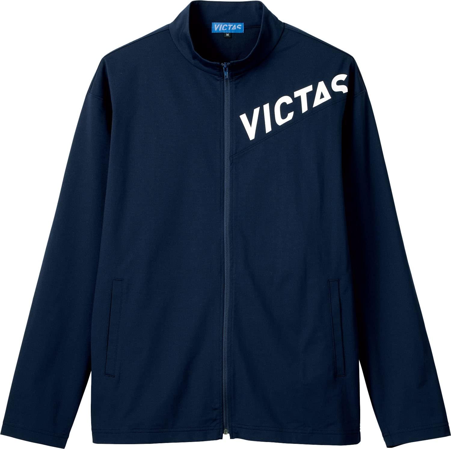 VICTAS Table Tennis Training Wear Jersey V-NJJ307 Unisex Navy (6000) 4XL 542301