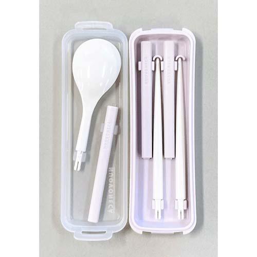 Takeya Chemical Industry (Takeya) Nubaressa Cutlery 2 Lilac