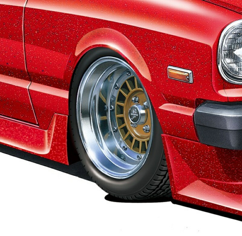 Aoshima Cultural Textbook Co., Ltd. 1/24 The Tuned Parts Series No.41 Focus Racing 14-inch Plastic Model Parts