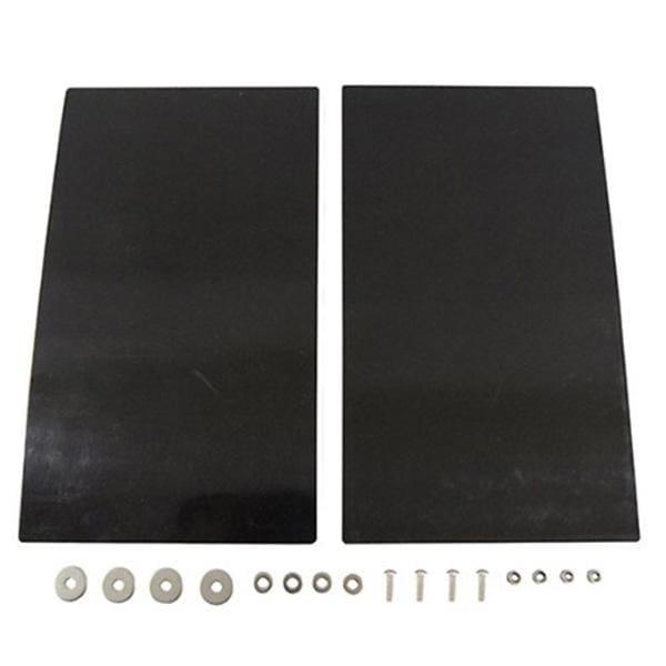 Meltec Light Truck Accessories Light Truck Craftsman Mud Flaps Black Flat Washers (Large 4 pcs / Small 4 pcs) Includes 4 Special Screws and 4 Nuts Meltec TK-665