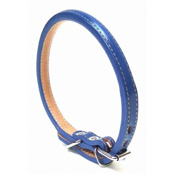 ONS ON Rolled Collar #2 Blue (Small Dog)