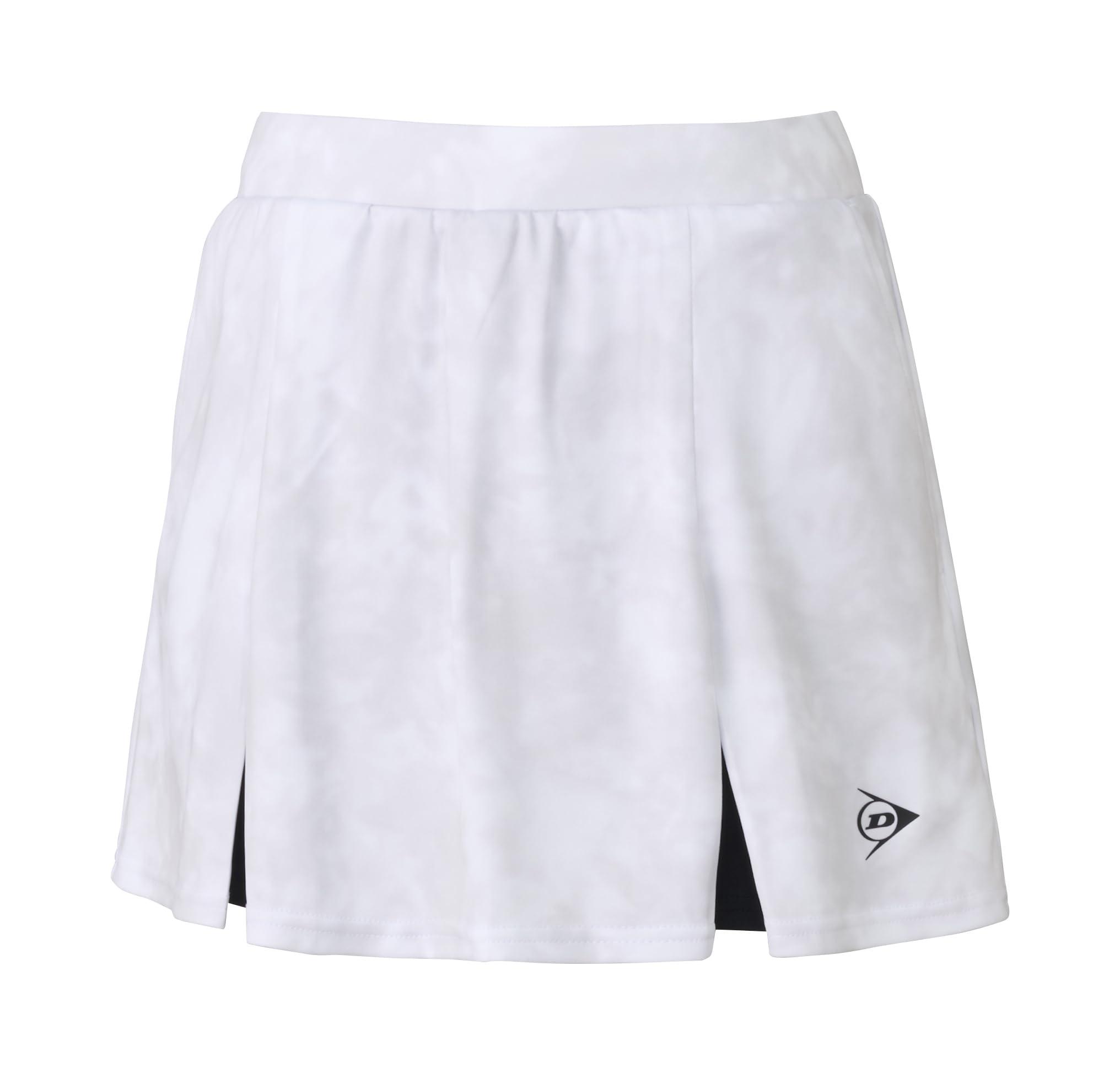 [Dunlop] Tennis, Badminton, Soft Tennis Skirt with Inner Pants DAK2481W 2024SS White S