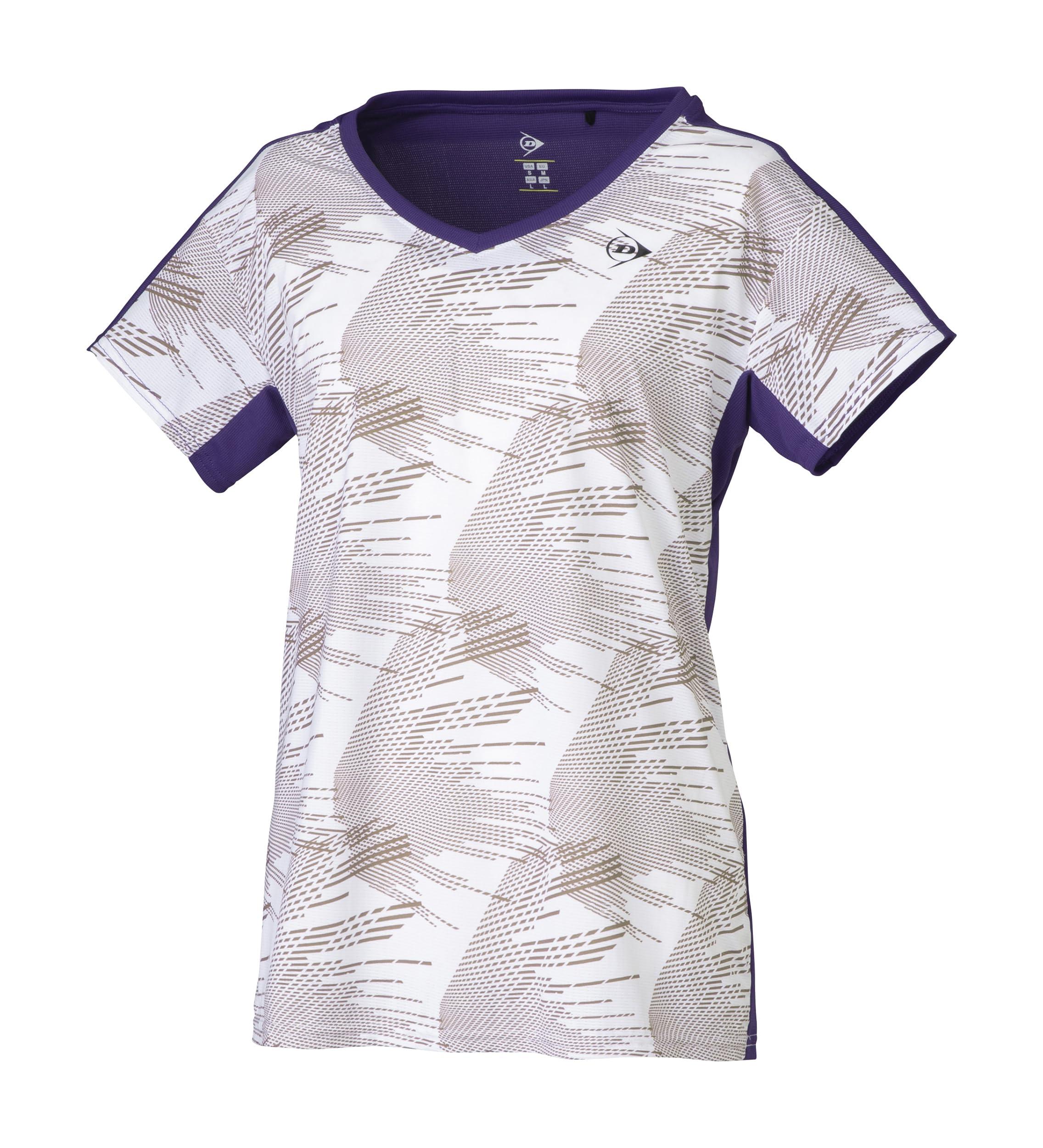 [Dunlop] Tennis Wear Game Shirt DAP1522W 2025SS White S