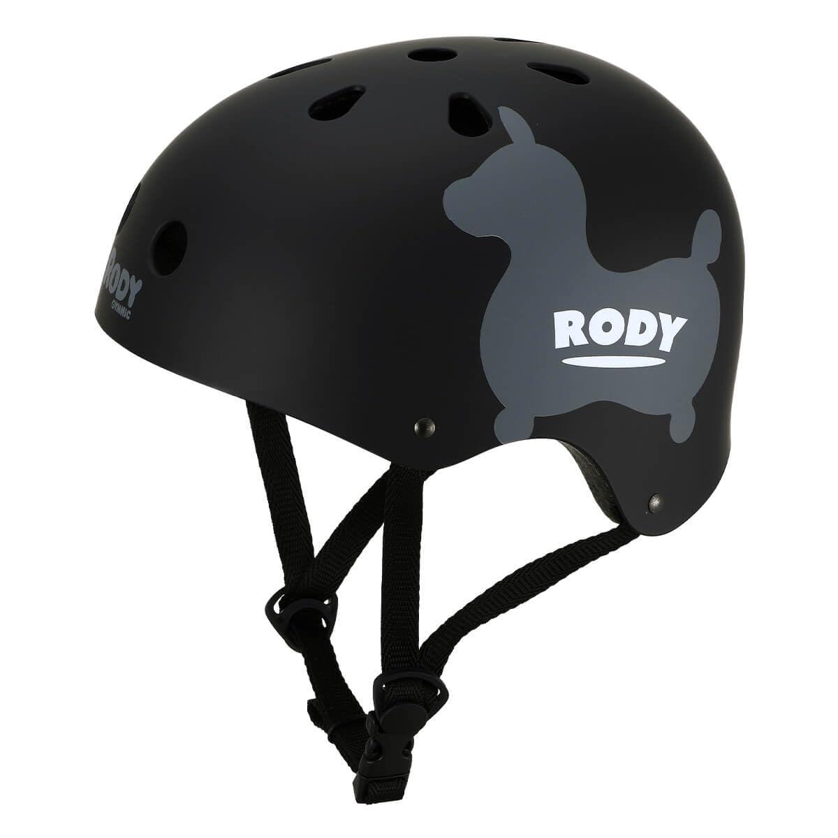 RODY Rody Helmet Bicycle Adult Child 1+ Years Bicycle Helmet SG Standard Ishino Shokai M (Approx. 50-56cm) Black