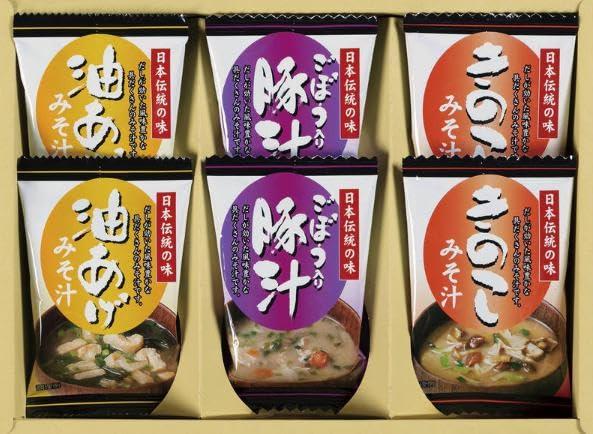 Freeze-Dried “Three Flavors of Miso Soup Assortment” L9079518