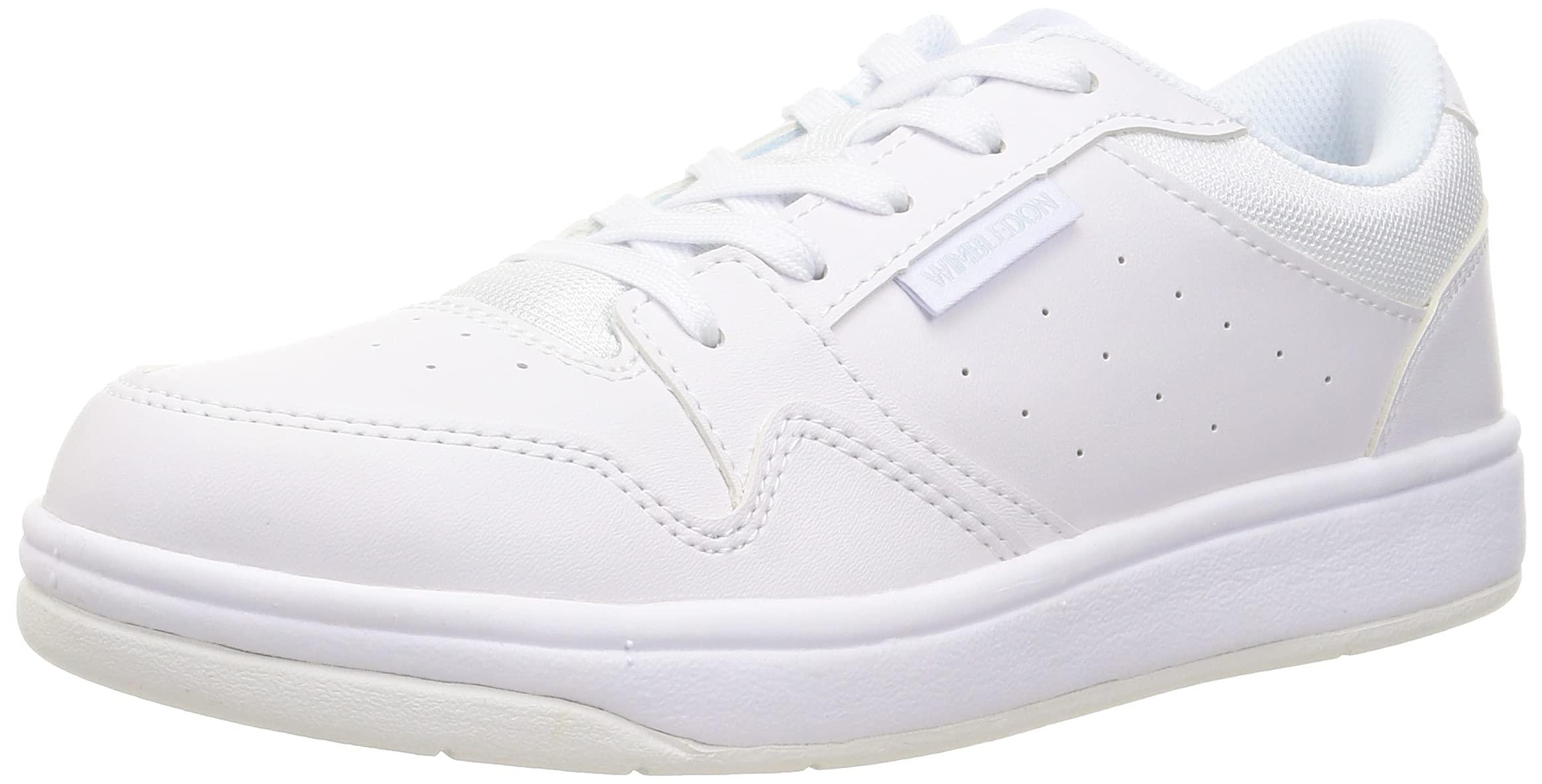 [Wimbledon] Sneakers Casual Synthetic Leather WB 050 White/White 21.5 cm 3E