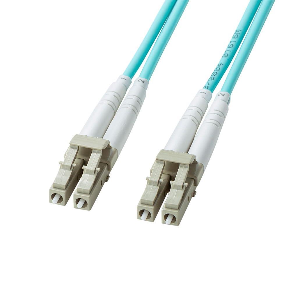 Sanwa Supply Reinforced Glass-Type Fiber Optic Cable Multi-OM3・LC×2-LC×2・10m HKB-HOM3LCLC-10