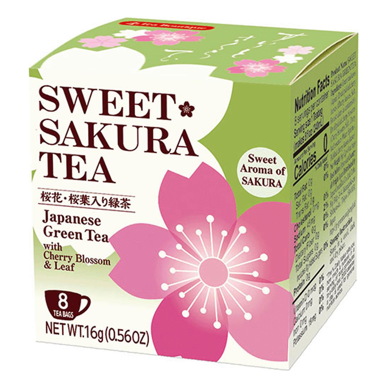 Tea Boutique Sweet Sakura Tea - Green Tea