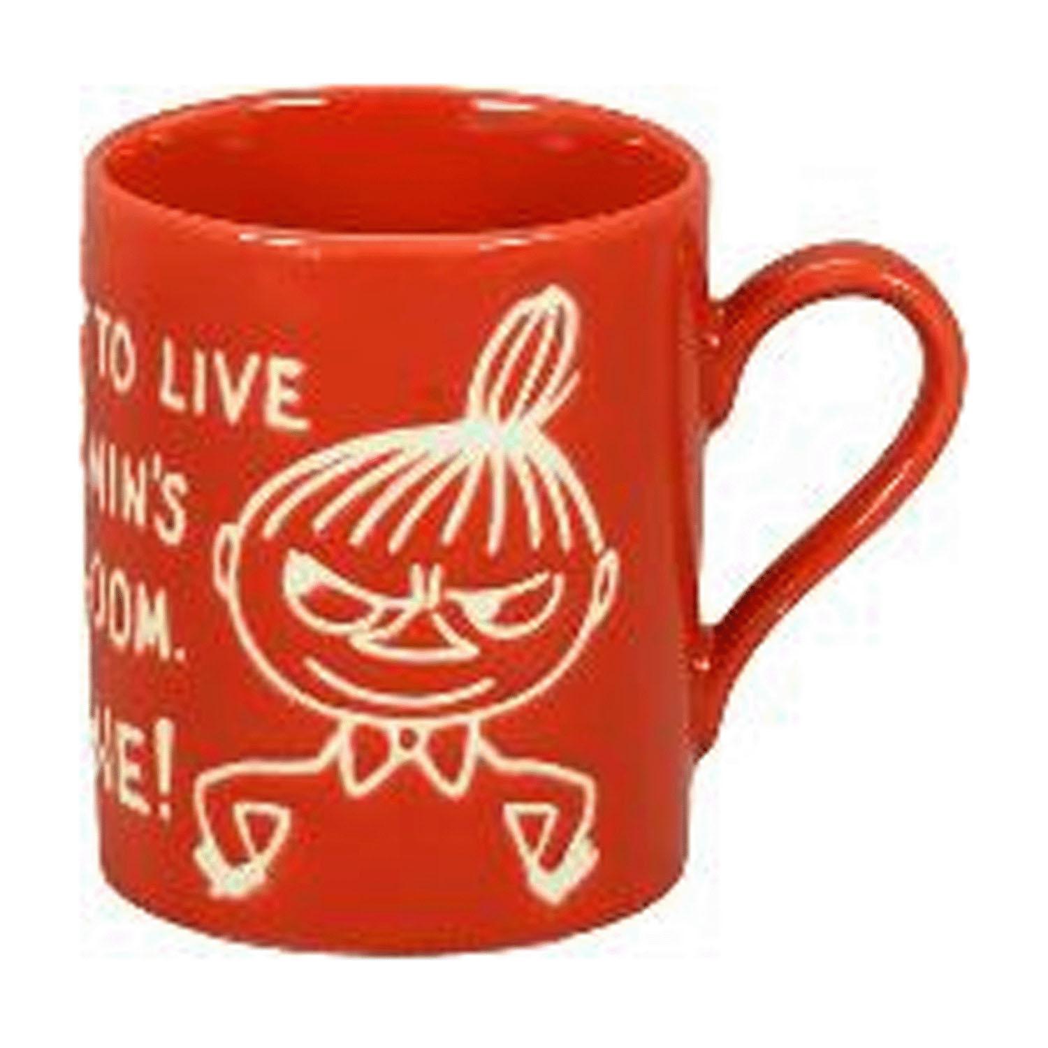 Moomin Kirie Mug Little My φ7.5×9cm C7126054