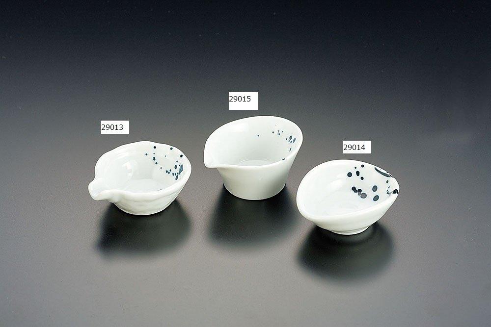 Yamaco Yumi Commercial Use White Glazed Sake Cup with Small Side Bowl yamaco29013