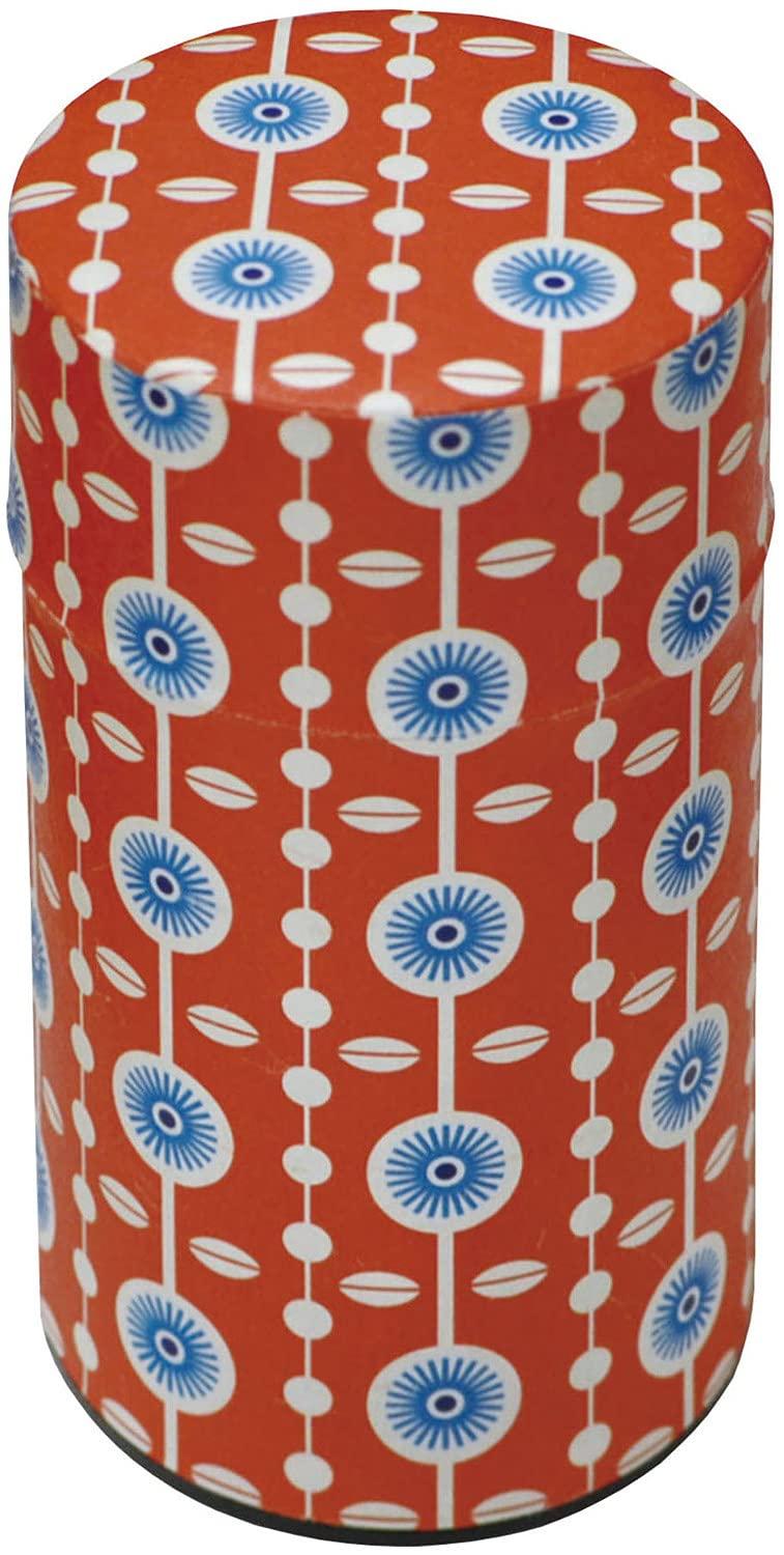 Yamako Tea Canister Tea Canister Pop-Can Fantasy Kururi L Stylish Cute Tea Leaves Tea Black Tea Coffee Storage Case Preservation Container Made in Japan 79464