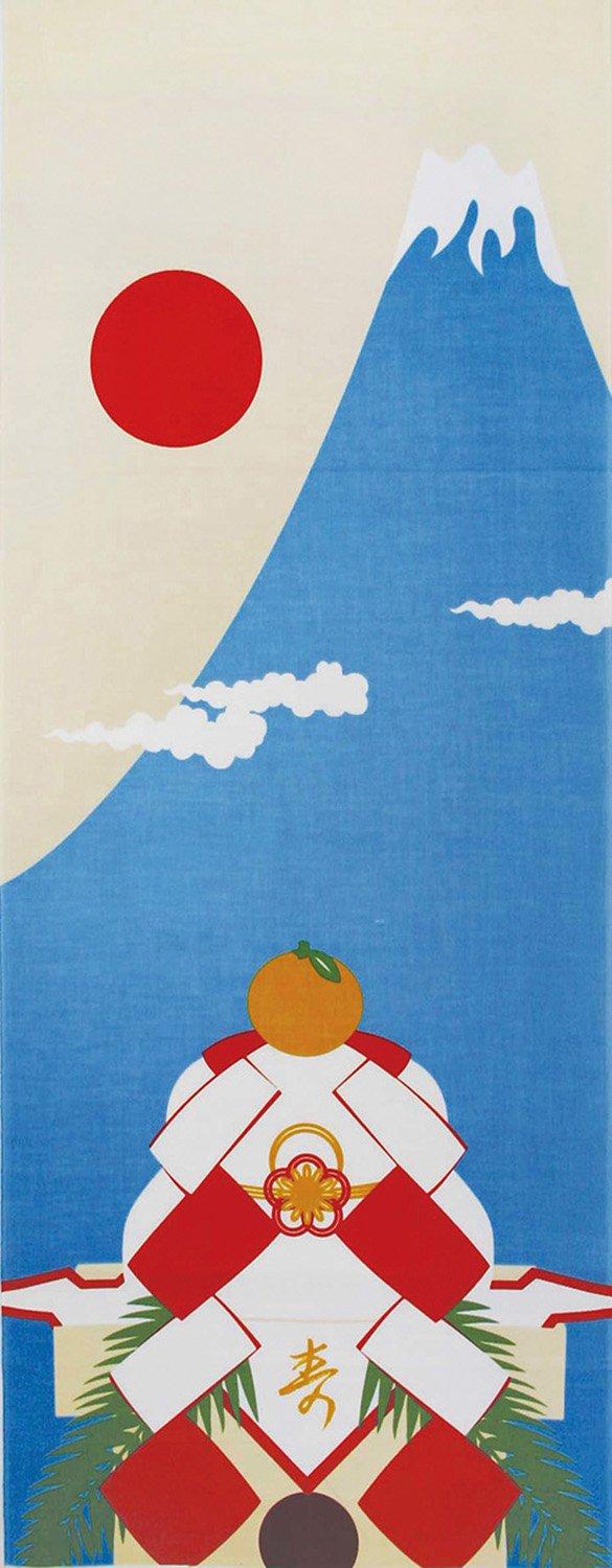 Yamako Shikisai Cloth Tenugui First Sunrise 35×90cm 87546