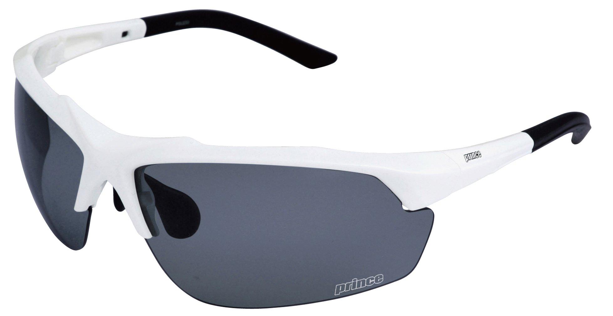 [PRINCE] Tennis Wear Adjustable Photochromic Polarized Sunglasses [Unisex] PSU233 White (146) Japan One Size Fits All (FREE Size)