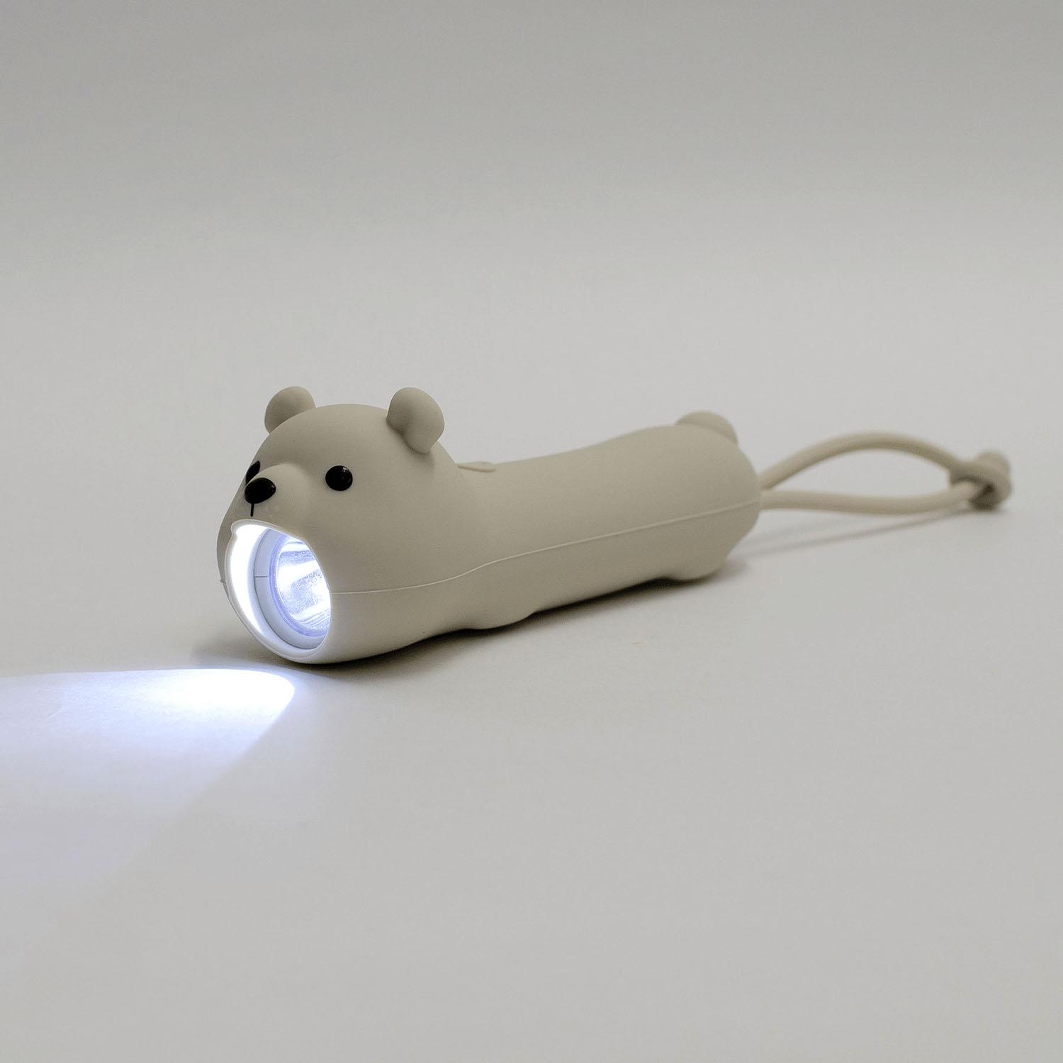 Silicone Flashlight Animal 04 POLAR BEAR
