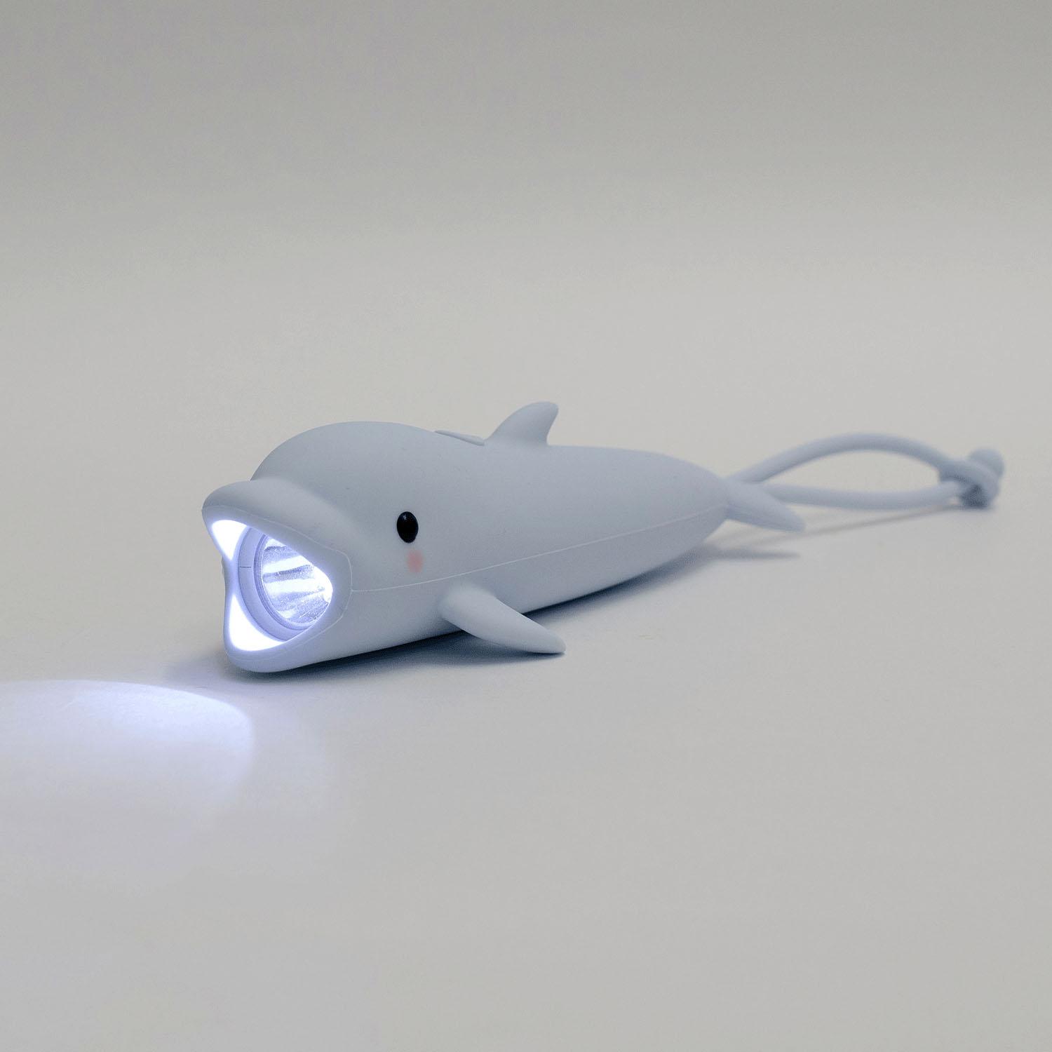 Silicone Flashlight Animal 05 DOLPHIN