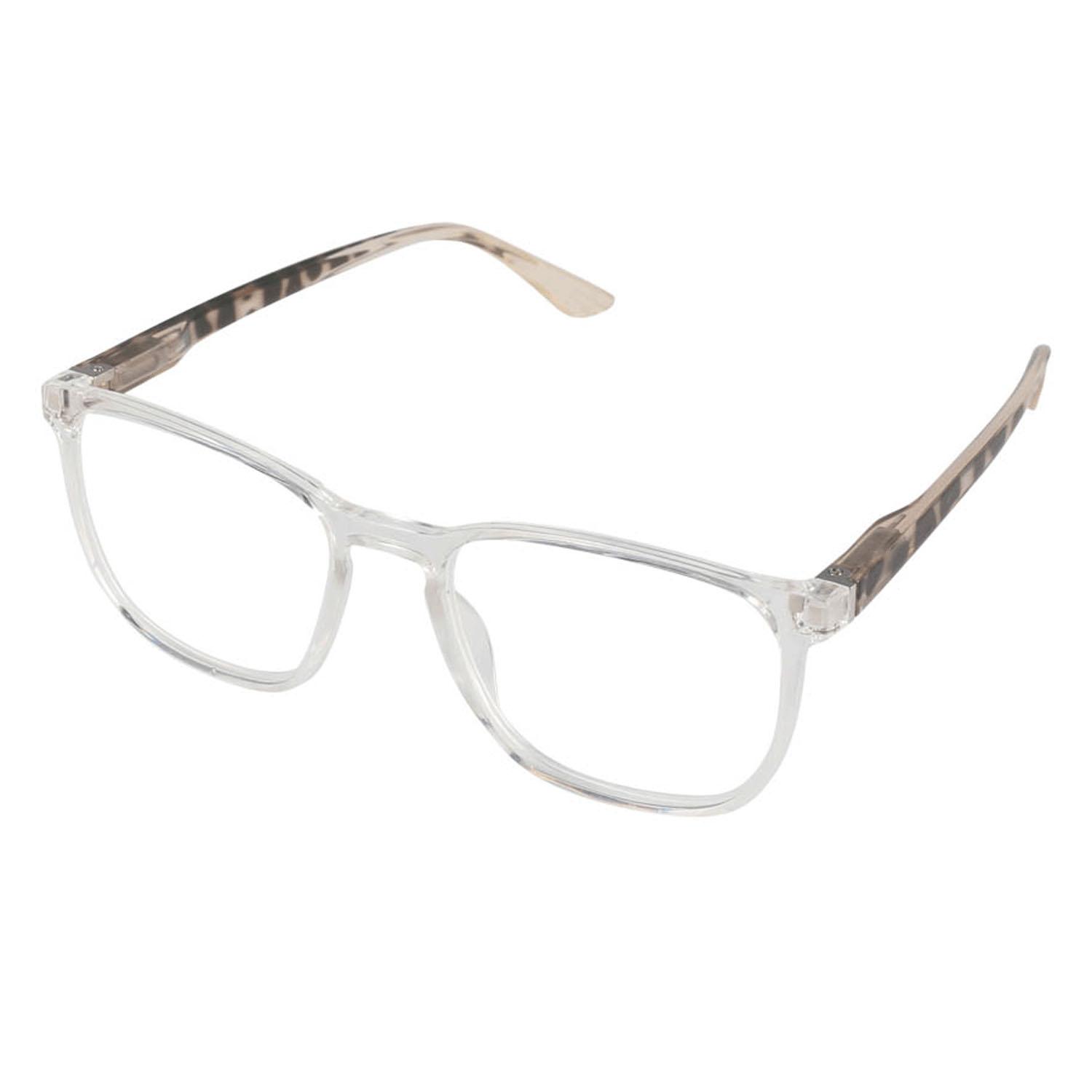 [Dalton] No matter how many you buy, shipped via Yamato Neko Pos Boston-style reading glasses with vivid color combinations Large lenses READING GLASSES Reading glasses Welfare, caregiving, magnifying glass Reading Glasses Presbyopia Respect for the Aged Day, Father's Day, Mother's Day (2.0, CLEAR/BEIGE)