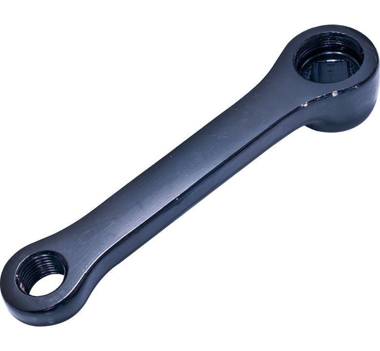 Unicycle Left Crank Cotterless 114mm Black Black