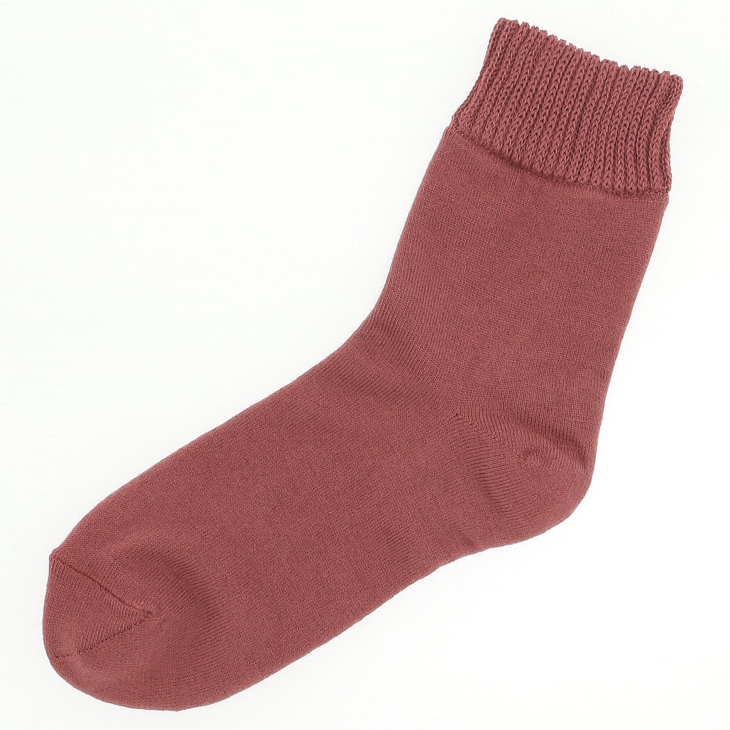 Easy-to-wear heel care socks Boxed Coral Rose