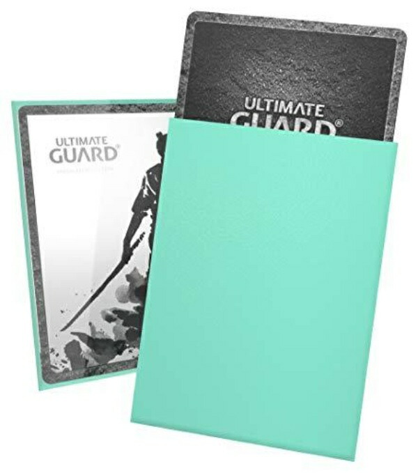 Ultimate Guard Katana Sleeves Standard Size 100-Pack Card Sleeves Turquoise