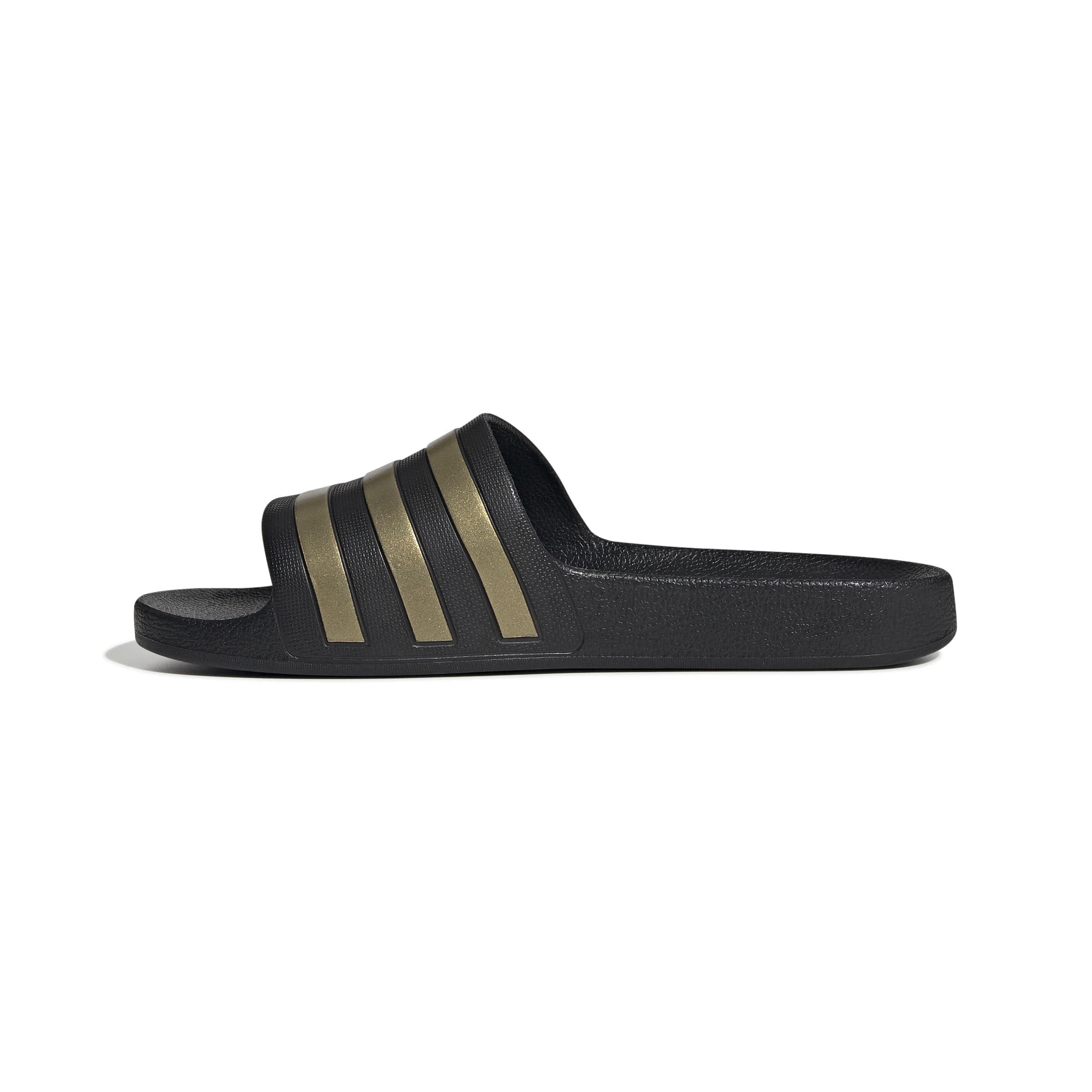 [Adidas] Sports Sandal Unisex Adult DBF11 Core Black/Gold Metallic/Core Black (EG1758) 23.5 cm