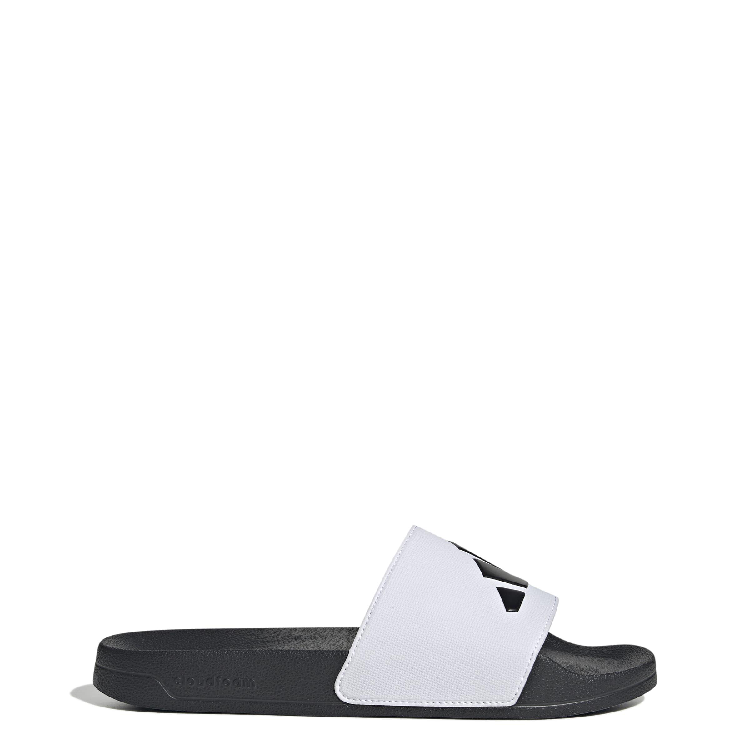 [Adidas] Sports Sandal Adilette Shower Footwear White/Core Black/Core Black (JR0672) 25.5 cm
