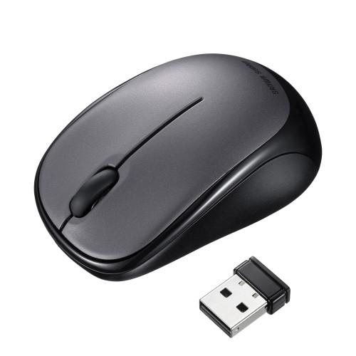 [Battery-powered] Wireless Mouse (Ultra-compact and lightweight / Black)