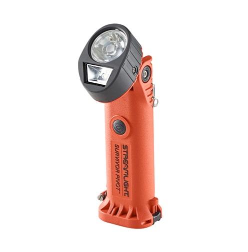[Rechargeable] Flashlight / LED (Explosion-proof Construction / Orange)