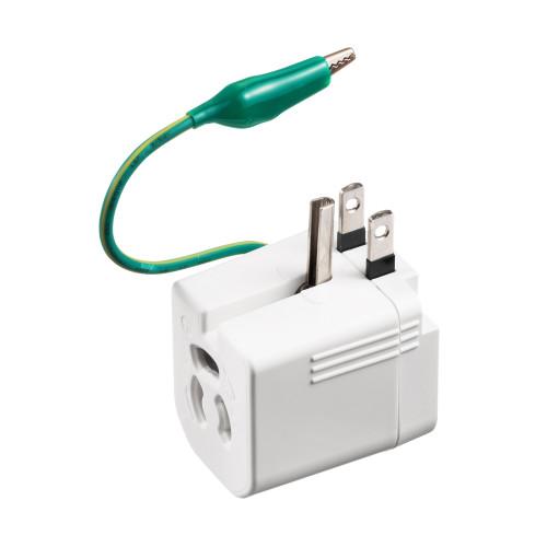 AC125V/15A Plug Conversion Adapter (Temperature Current Fuse)