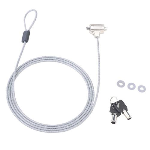 φ4.2mm x 2m PC Security Wire Set (Quick-Release, Identical Connectors)